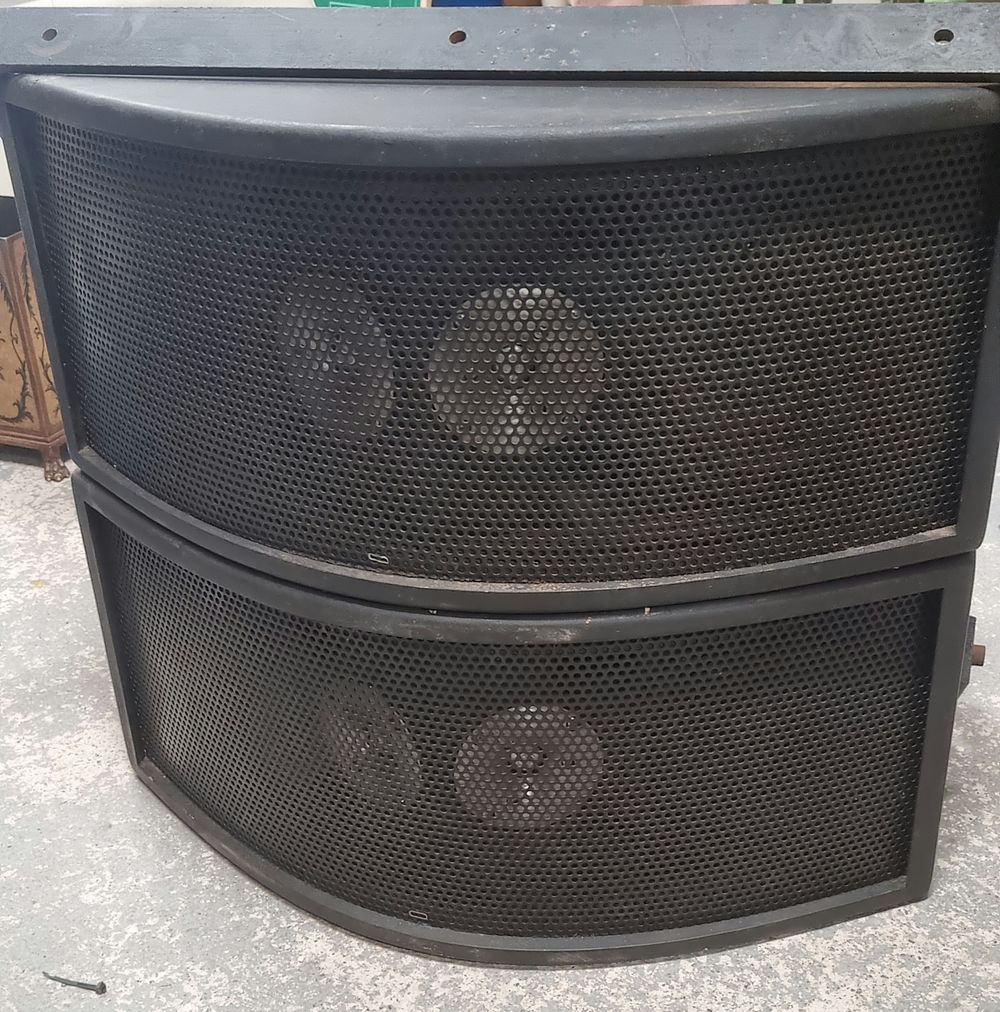 Lot 160: Pair of fern audio professional speakers