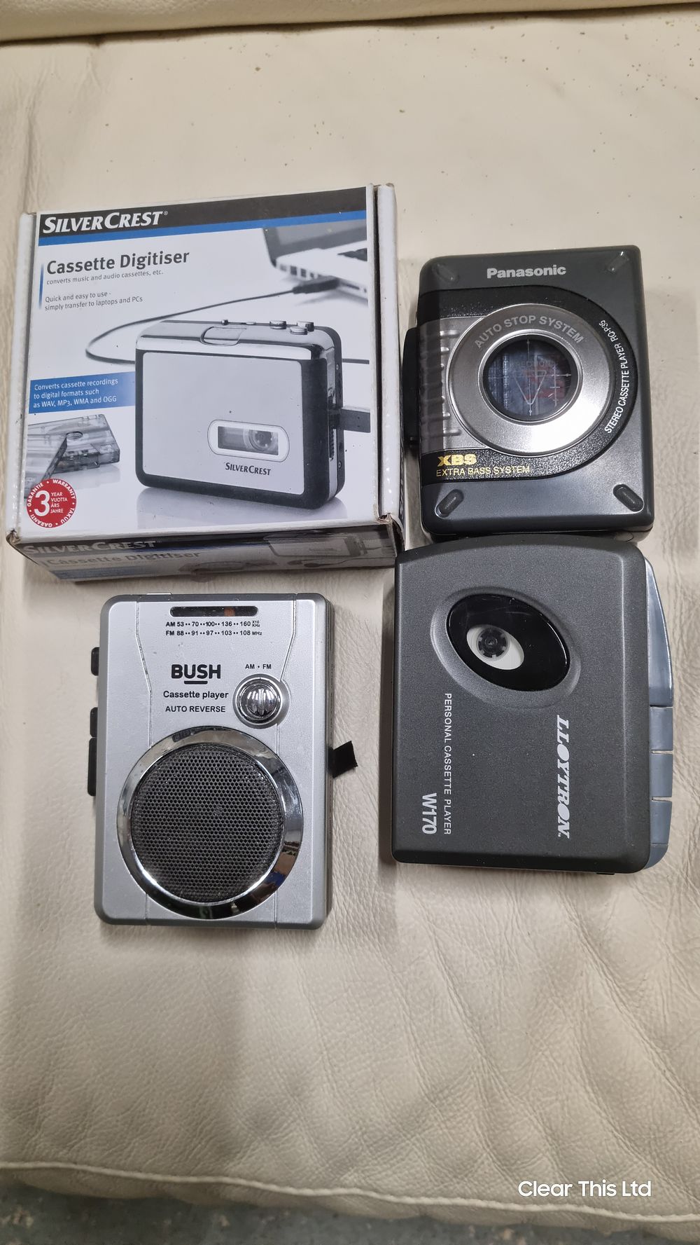Lot 188: Collection of personal cassette players