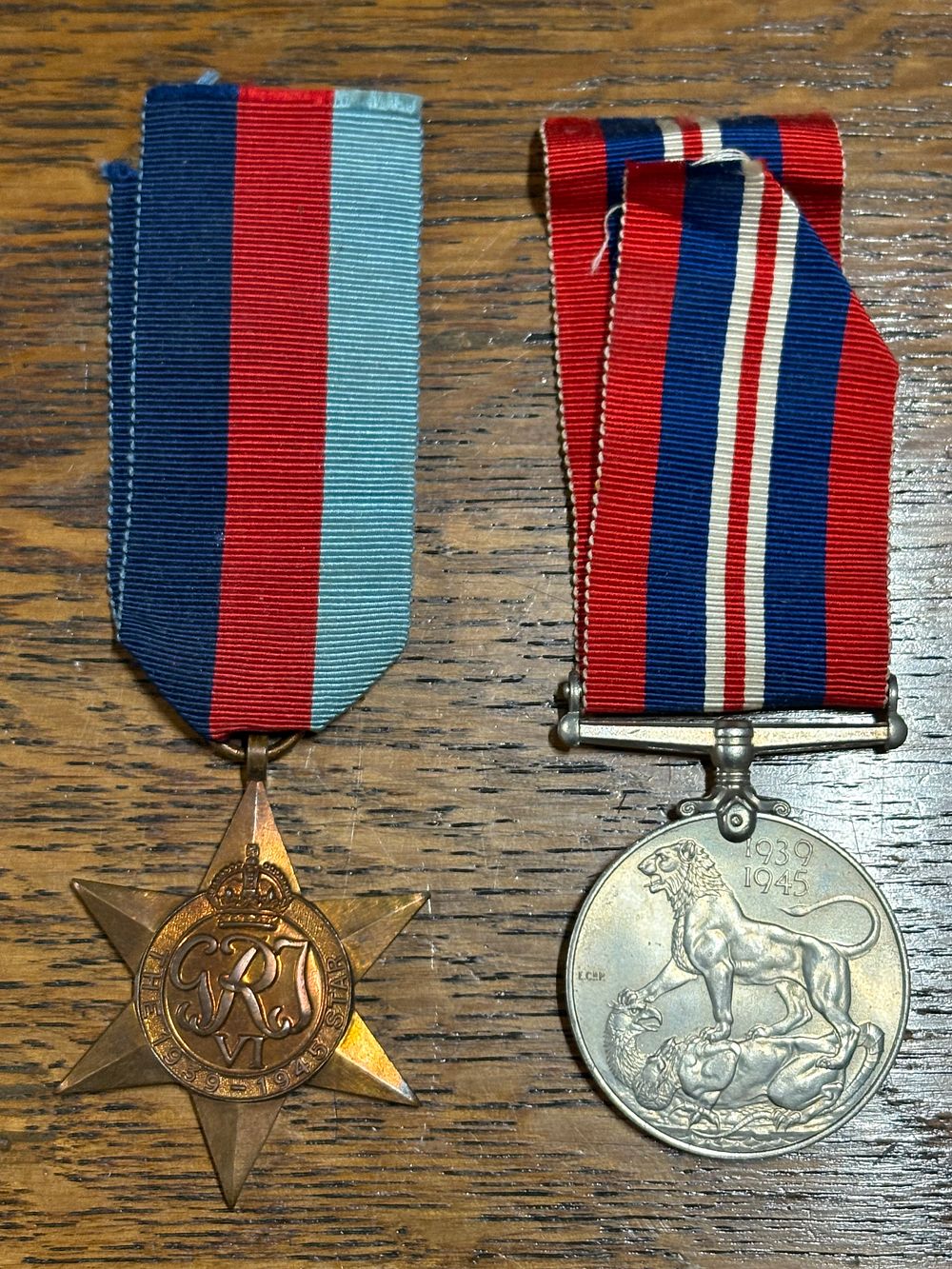 Lot 71a: Two World War II Medals