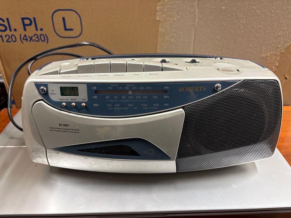 Lot 24a: Robert’s Radio Cassette Recorder