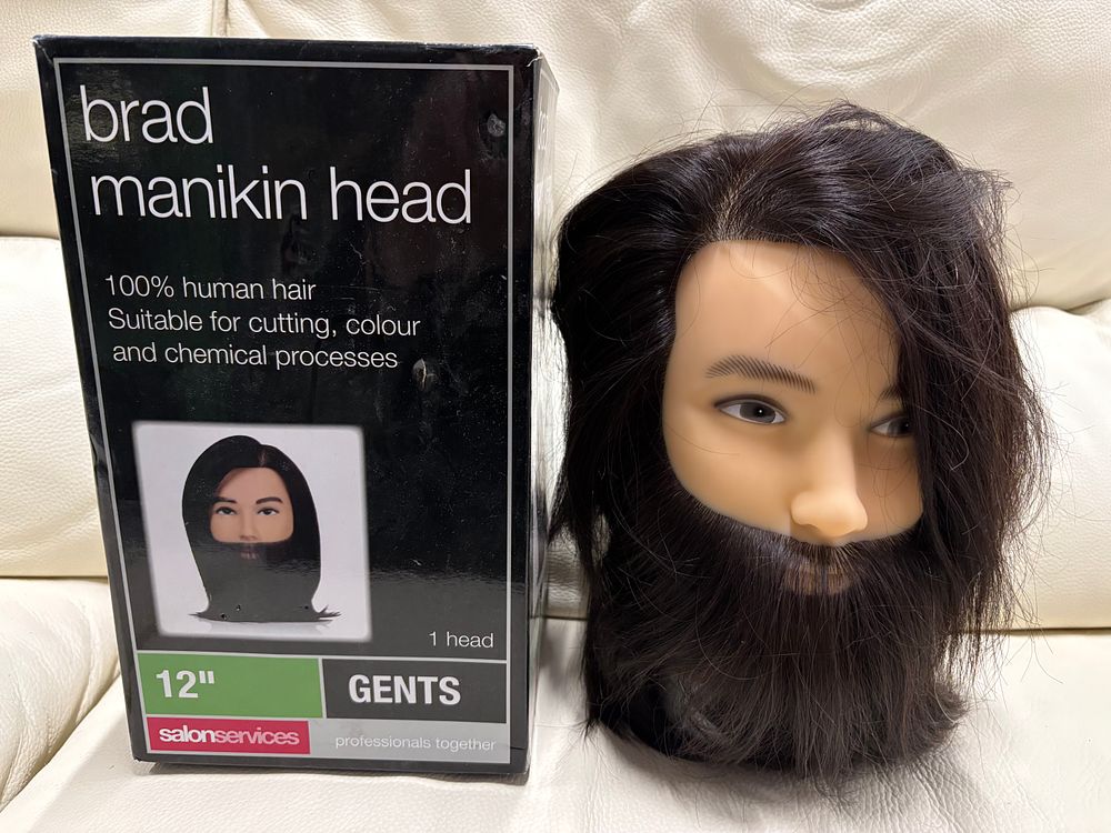 Lot 200: Salon Services 12” “Brad” Manikin Head