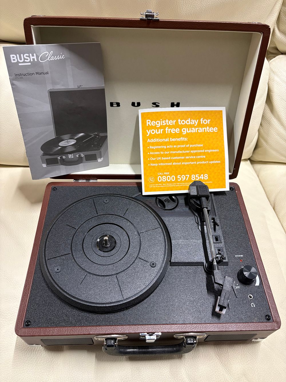Lot 206: Bush Record Player