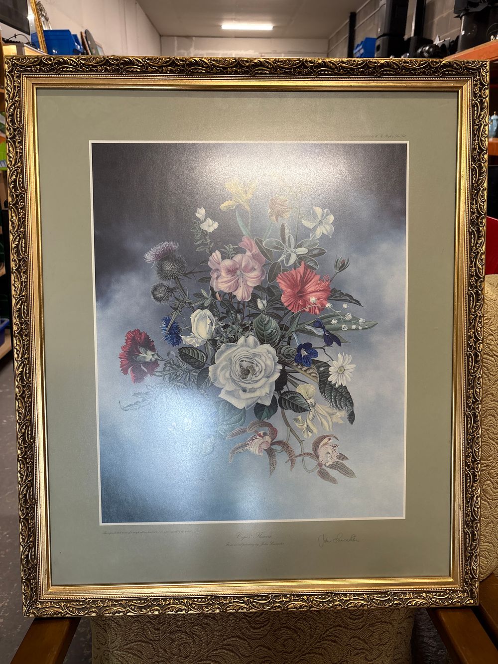 Lot 229: Large Signed Limited Edition Print