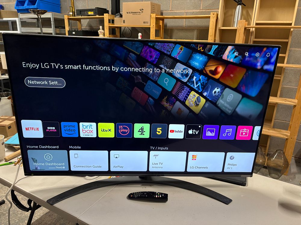 Lot 151: LG 49 inch Smart TV