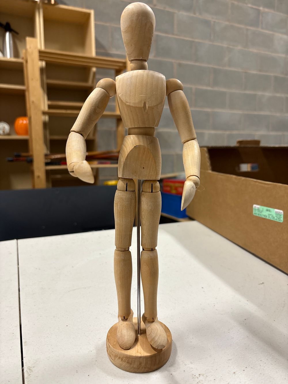 Lot 154: Wooden Mannequin