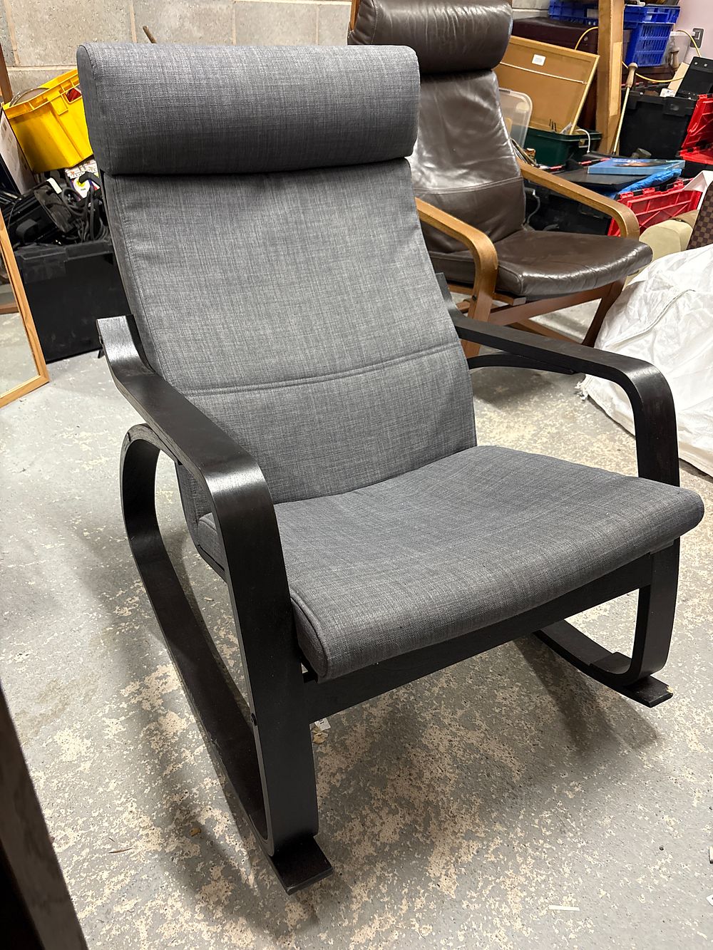 Lot 158: IKEA Poang Rocking Chair