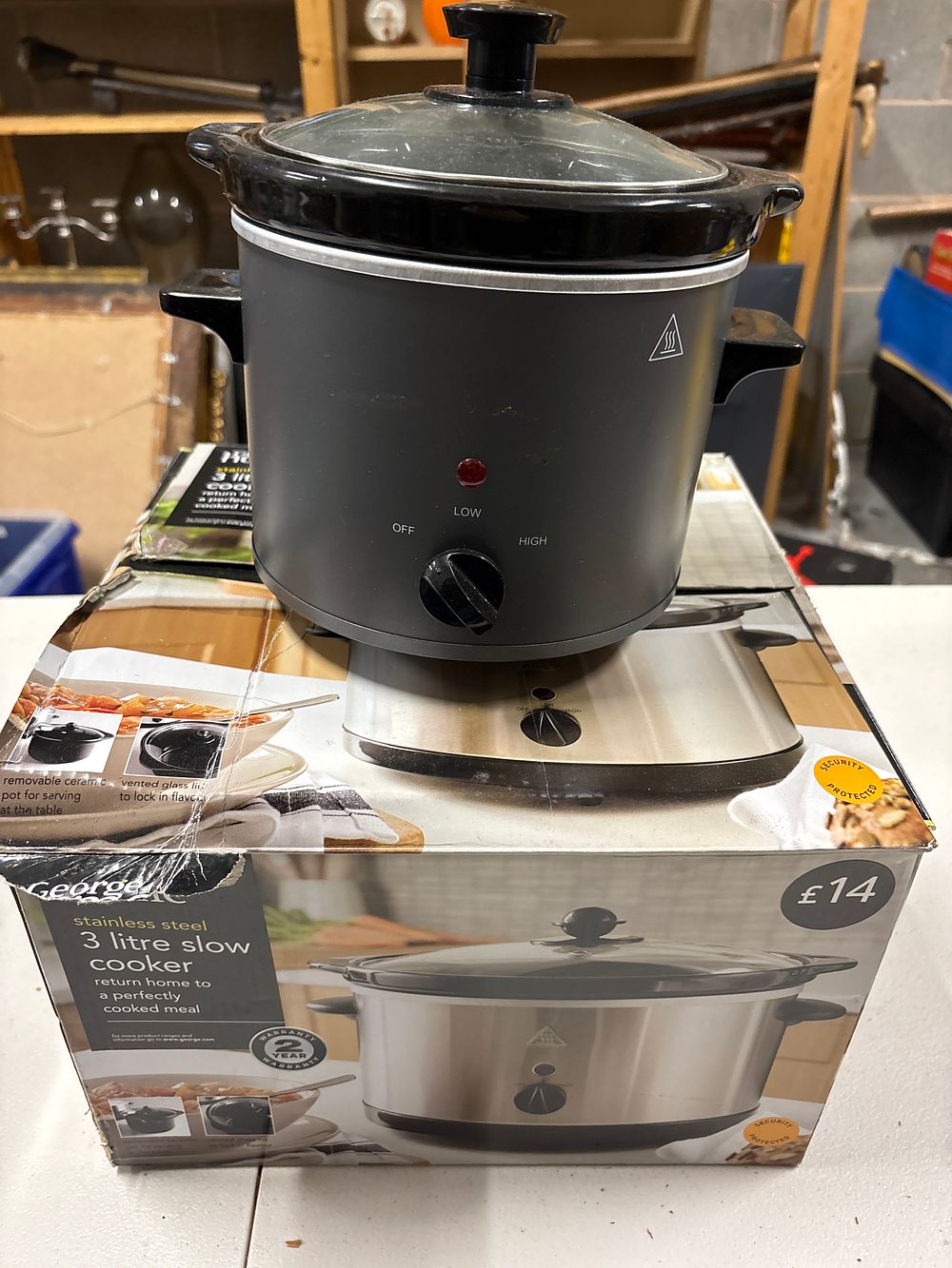 Lot 162: Two Slow Cookers