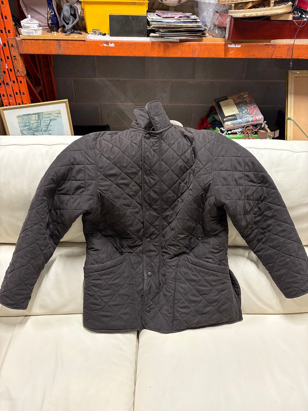 Lot 164: Large Barbour Coat.