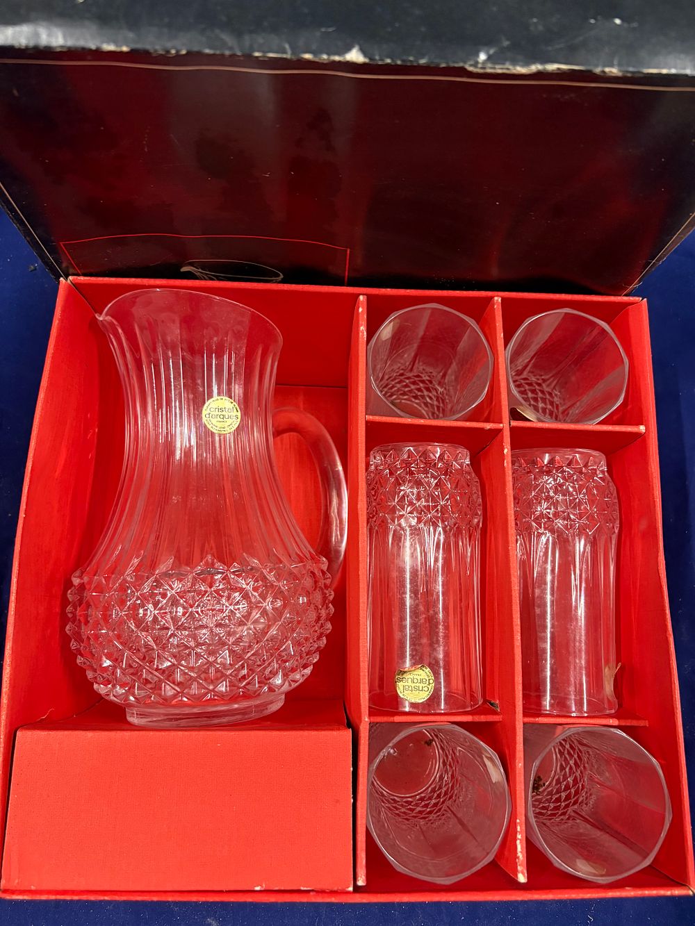 Lot 180: Boxed Crystal d’arques Maintenon