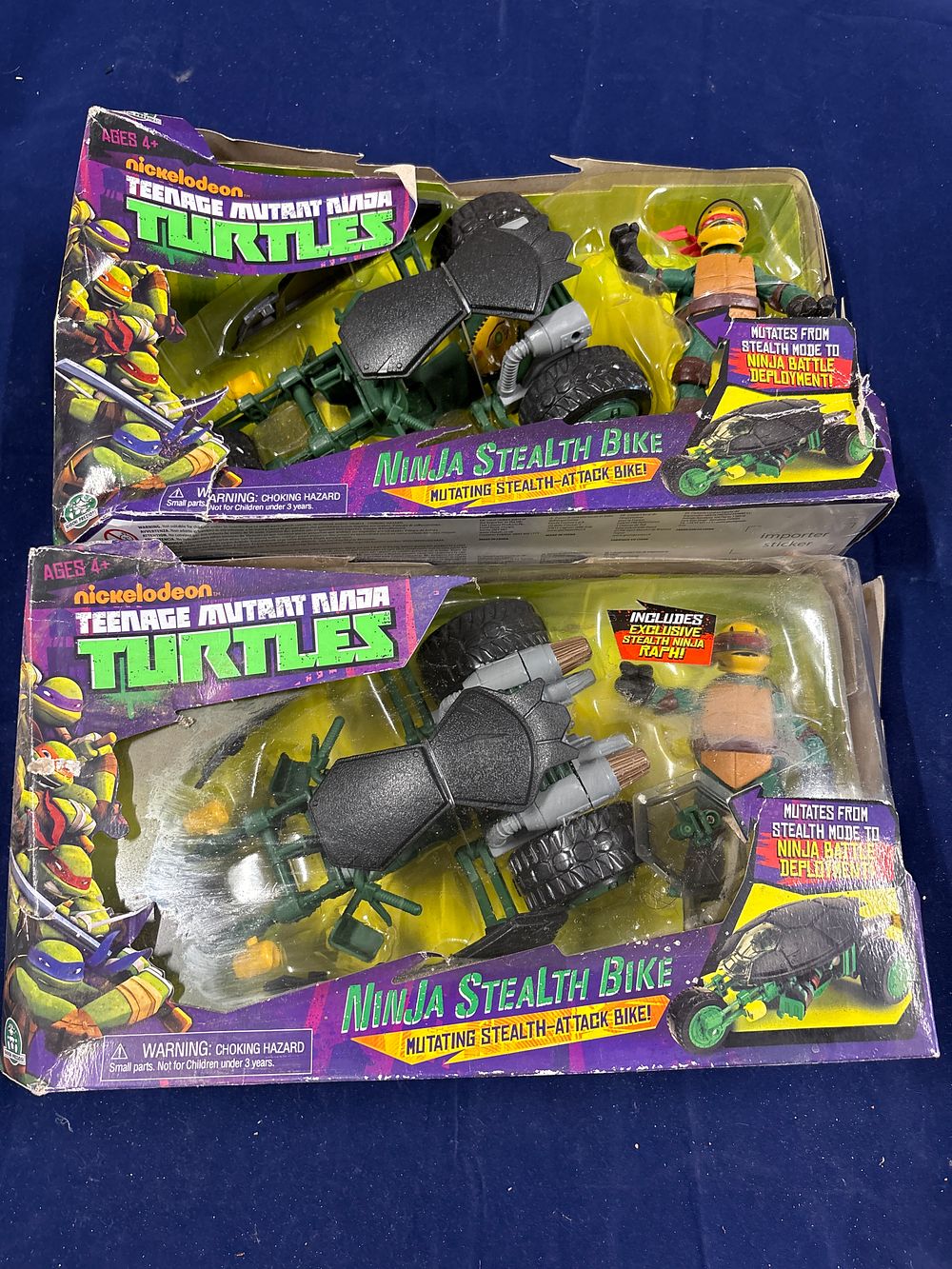 Lot 181: Teenage Mutant Ninja Turtles x2