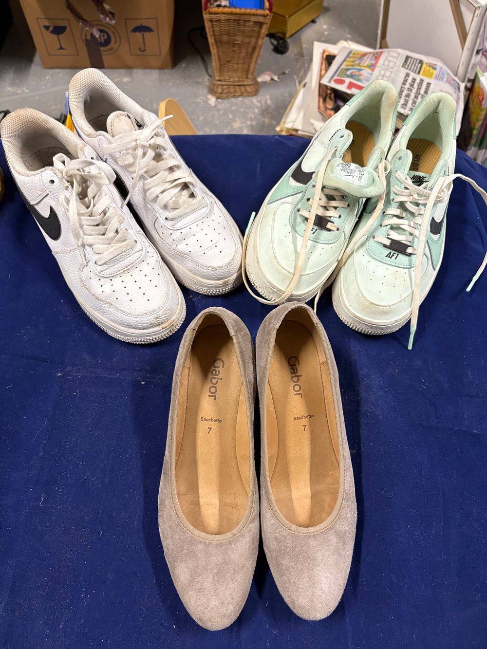 Lot 184: Nike Airforce 1 , Nike Air and Gabor
