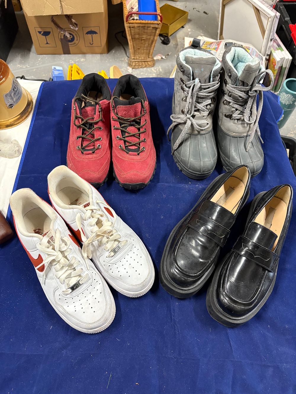 Lot 185: 4 Pairs of Footwear. Includes