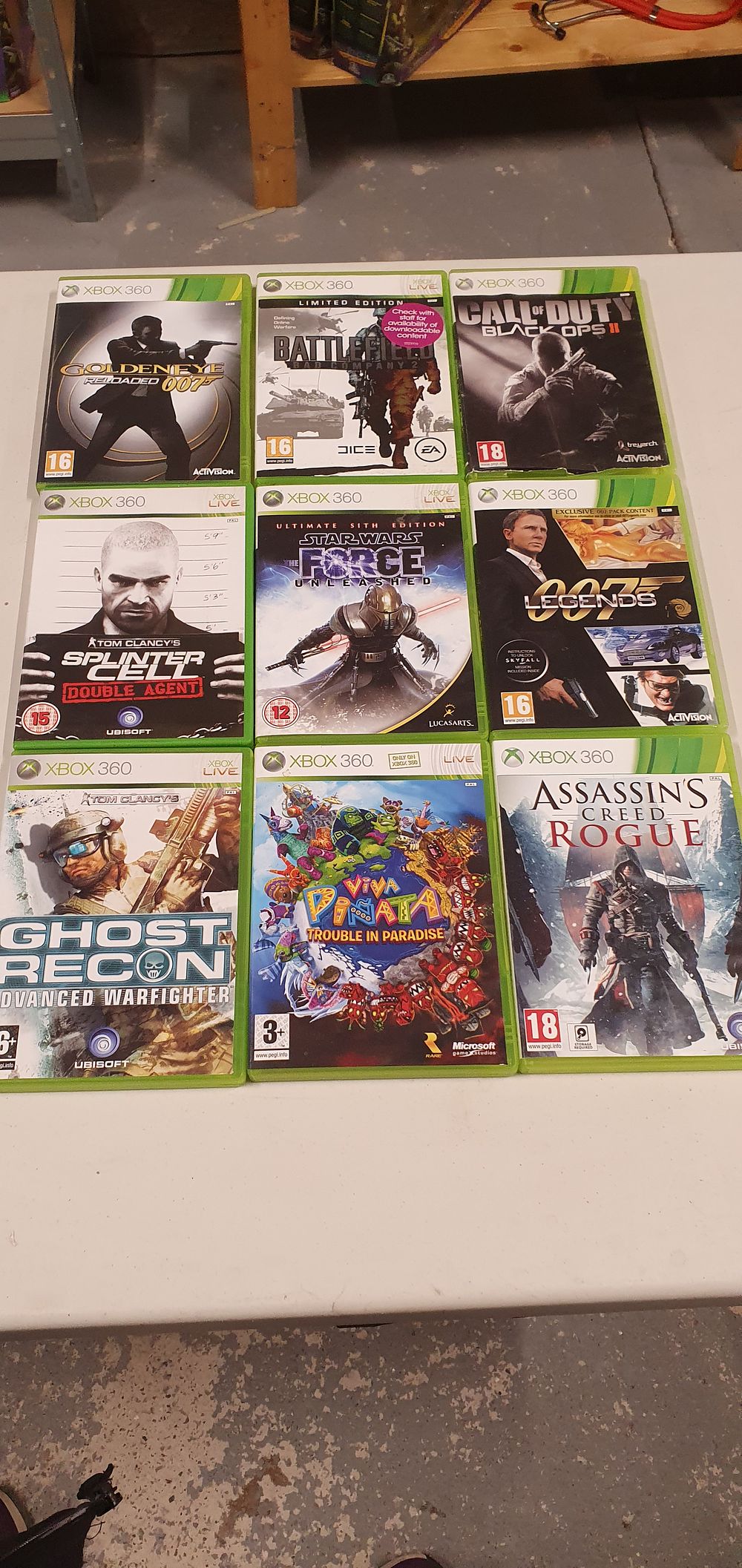 Lot 209: Bundle of xbox 360 games