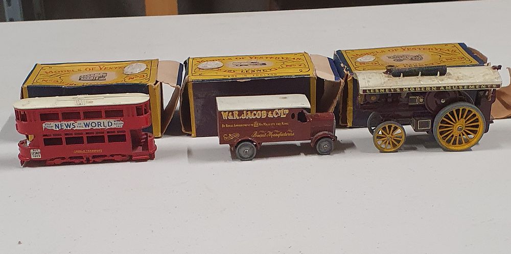 Lot 214: Vintage Lesney models of yesteryear