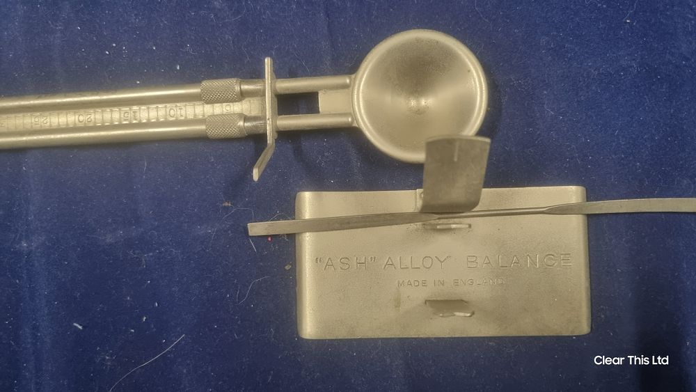 Lot 79A: Vintage "Ash" Alloy Balance