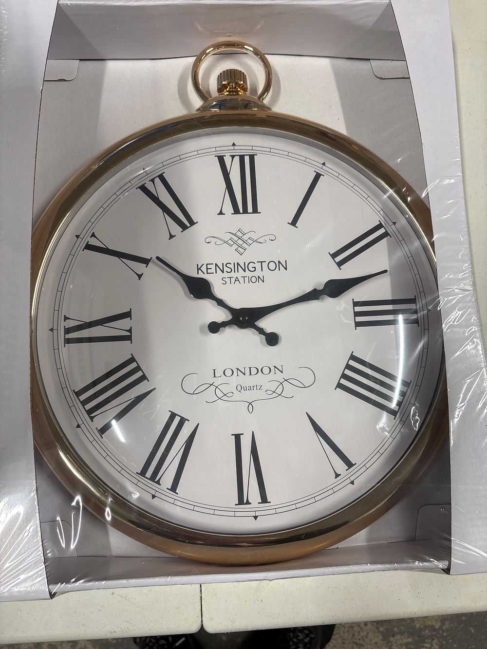 Lot 244: Large New Boxed Clock