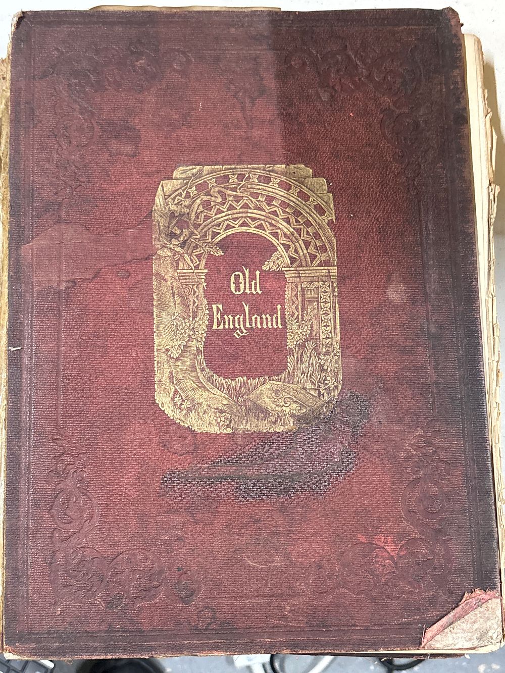 Lot 247: Old England Book Dated 1869