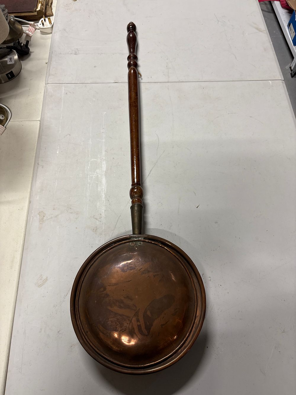 Lot 250: Heavy Gauge Copper Bed Pan