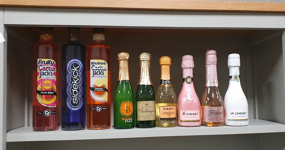 Lot 257: Selection of alcohol's
