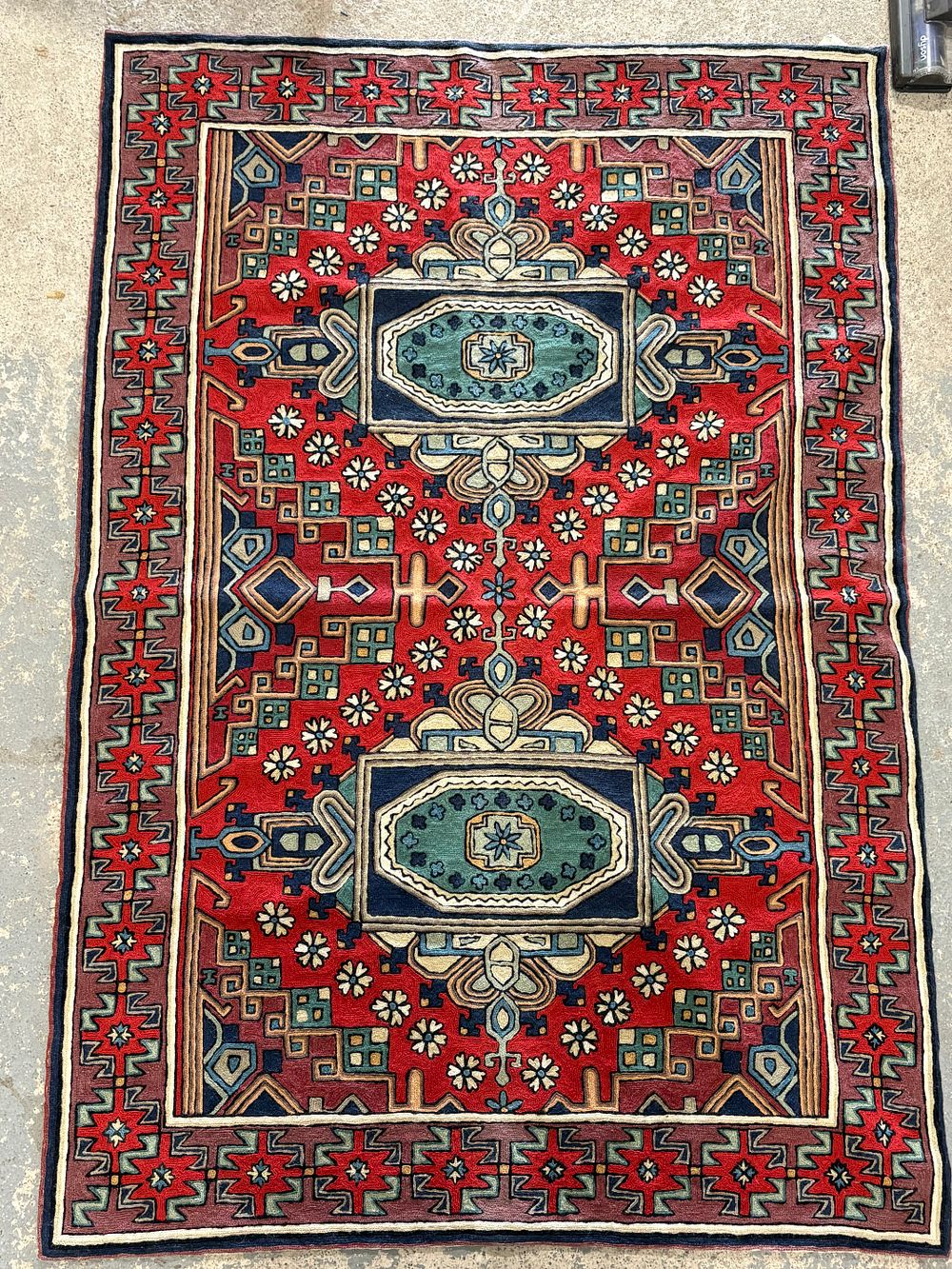 Lot 283: Vintage Handmade Persian Rug