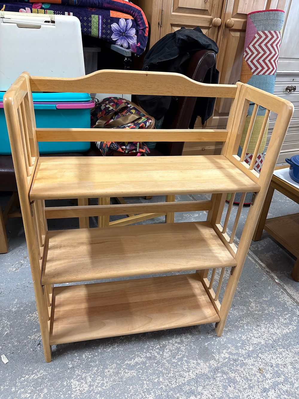 Lot 308: Folding Book Case