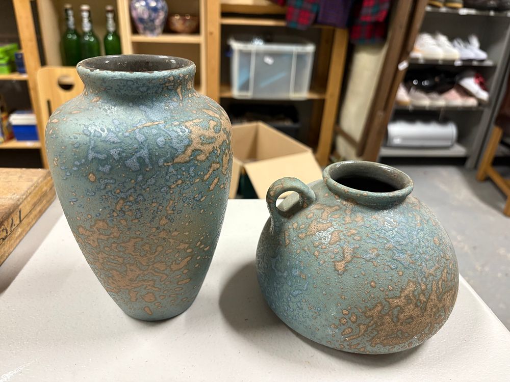 Lot 319: West German Vases.