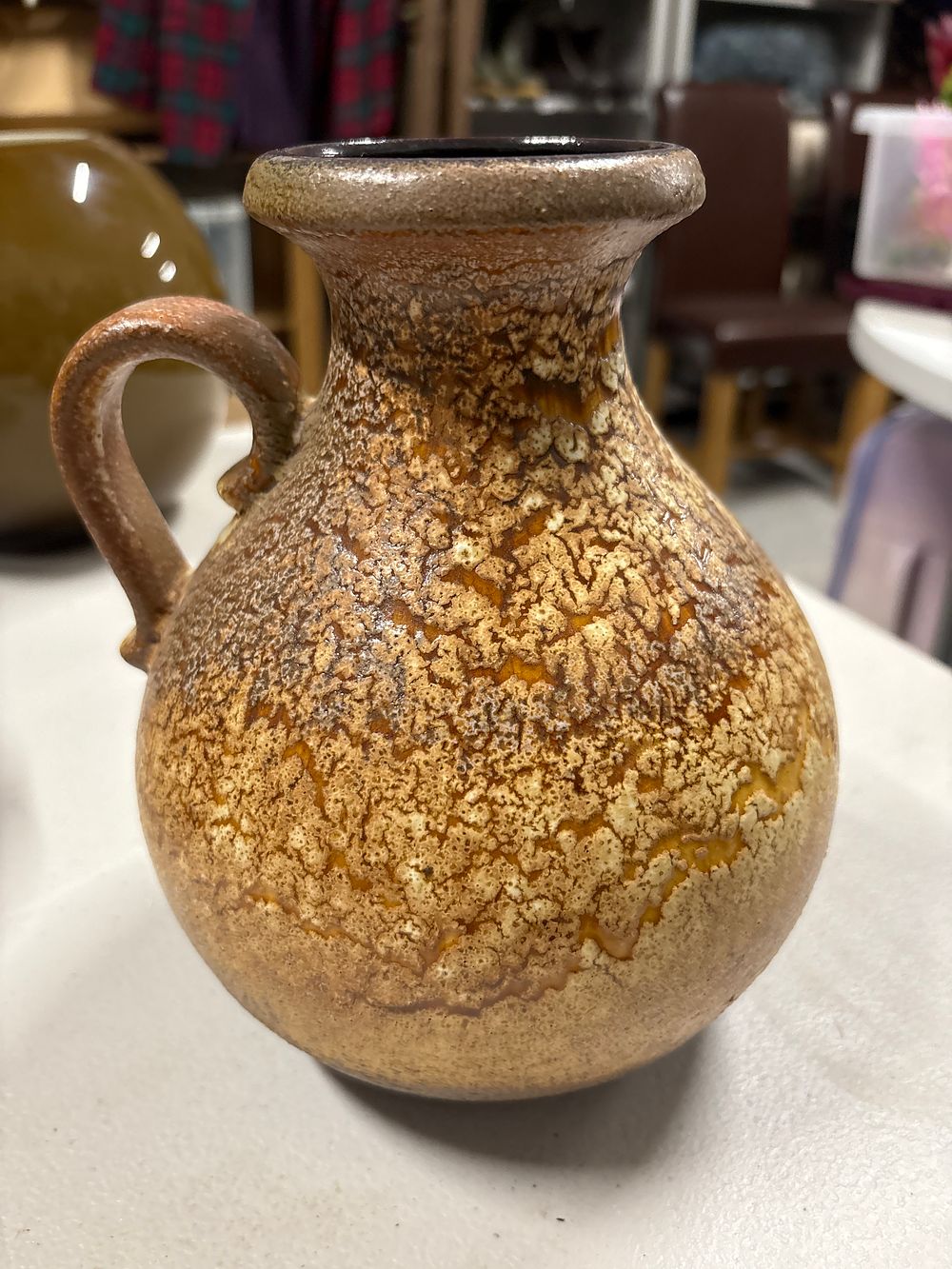 Lot 321: Mid Century West German Vase Jug