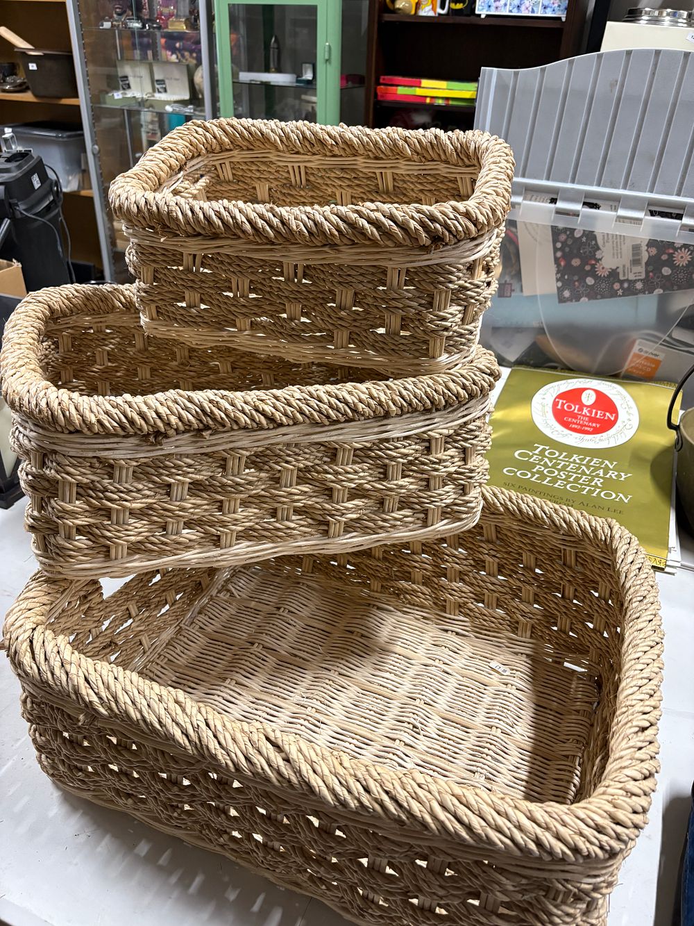 Lot 329: Nest of 3 Baskets