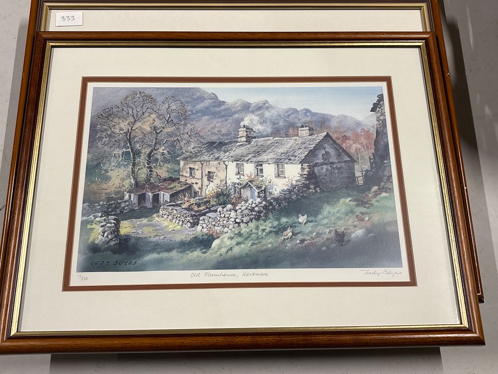 Lot 334: Judy Boyes Signed Ltd Ed. Print