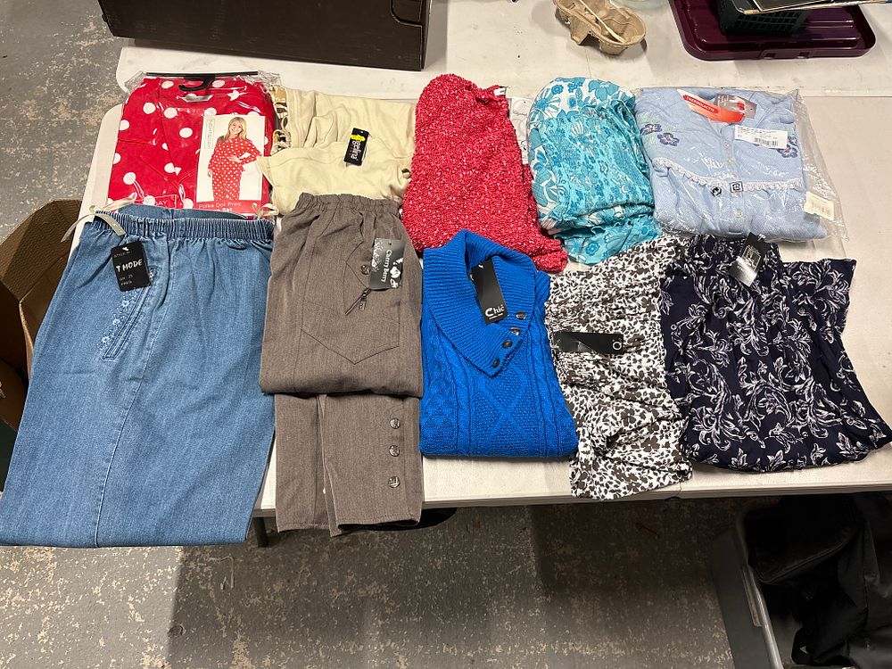 Lot 166: Ten Items of New With Tags Clothing