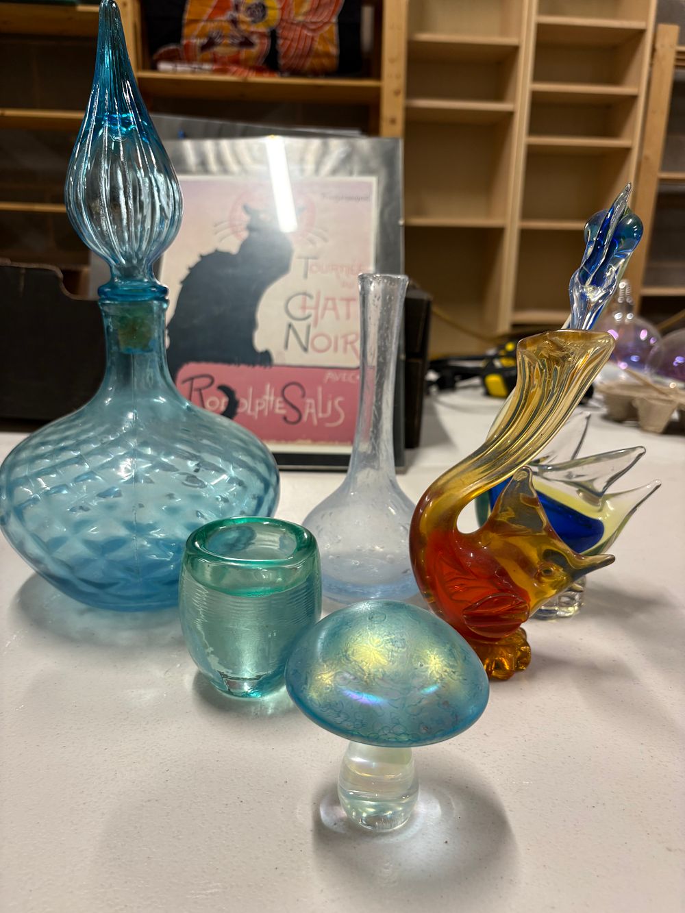 Lot 169: Selection of Coloured Glass Items