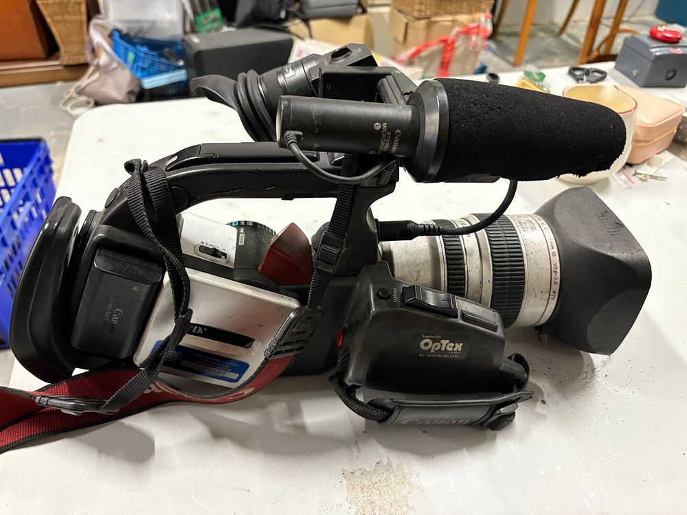 Lot 193: Canon XL Camcorder.