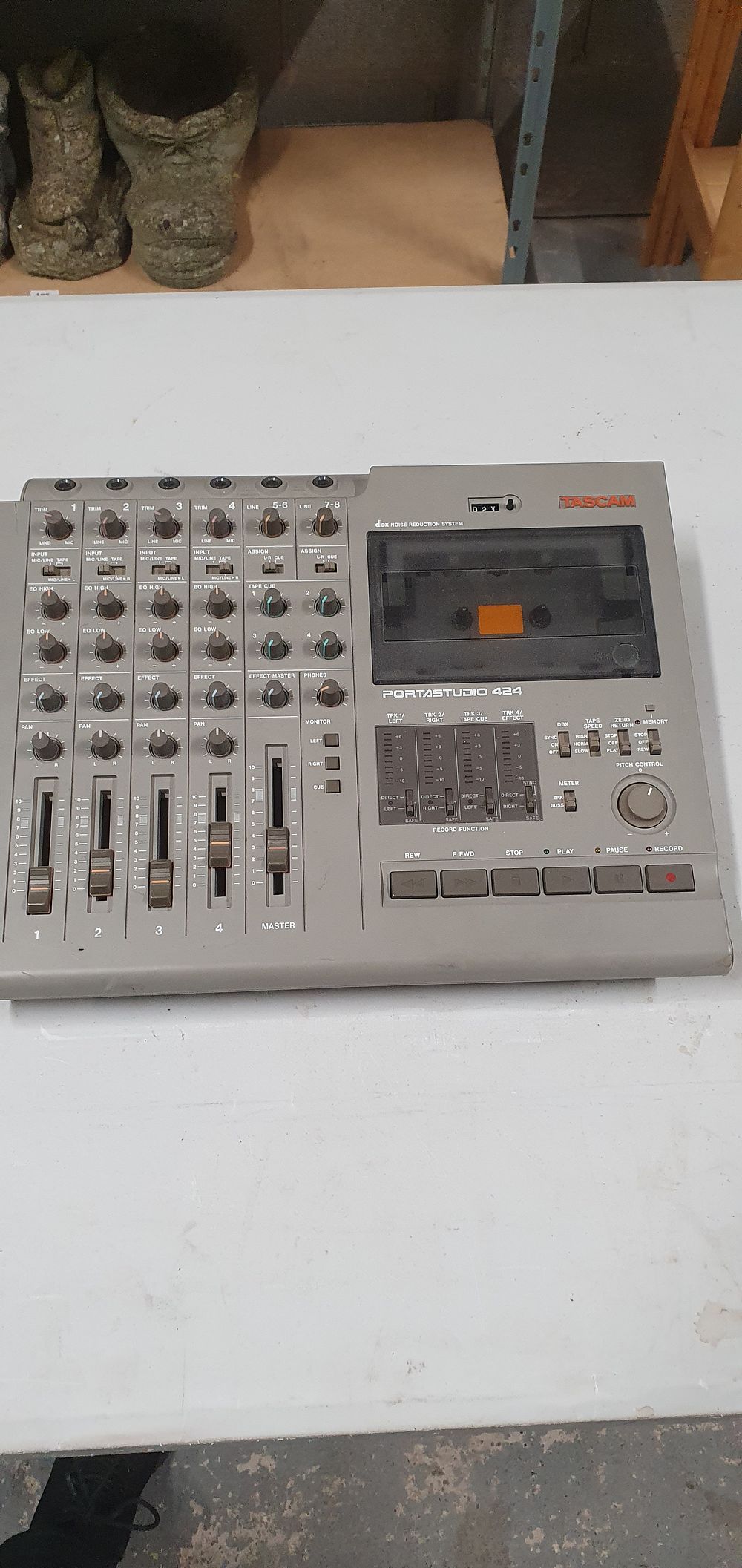 Lot 196: Tascam portastudio 424 cassette recorder