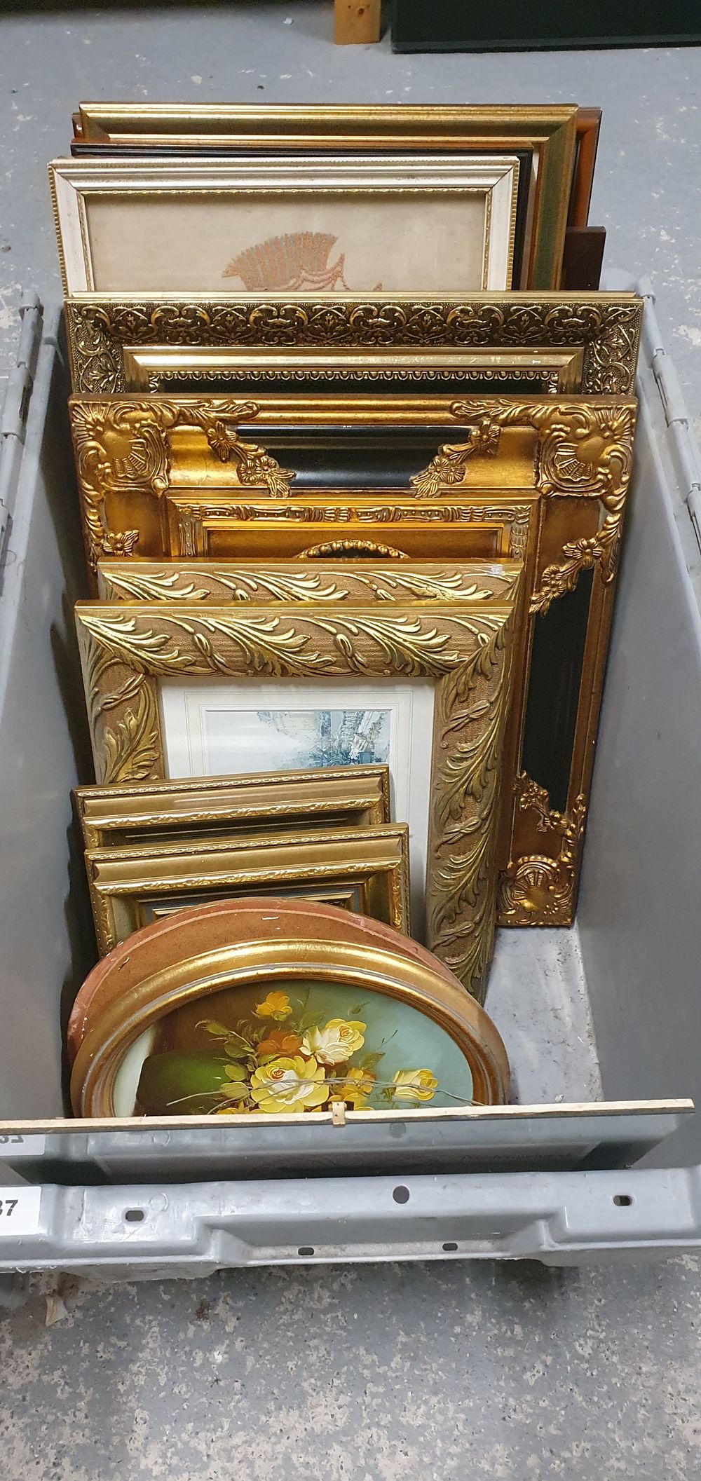 Lot 237: Mixed lot of framed pictures