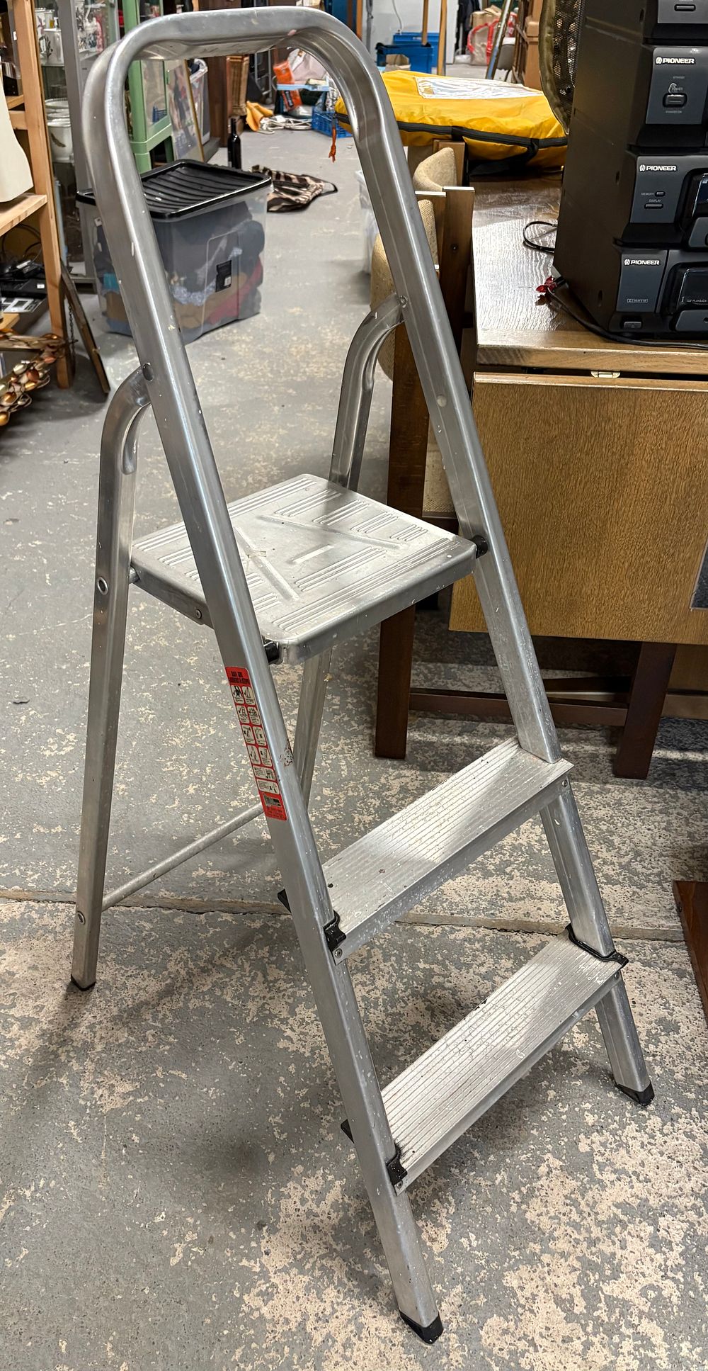 Lot 299: Aluminium Stepladders