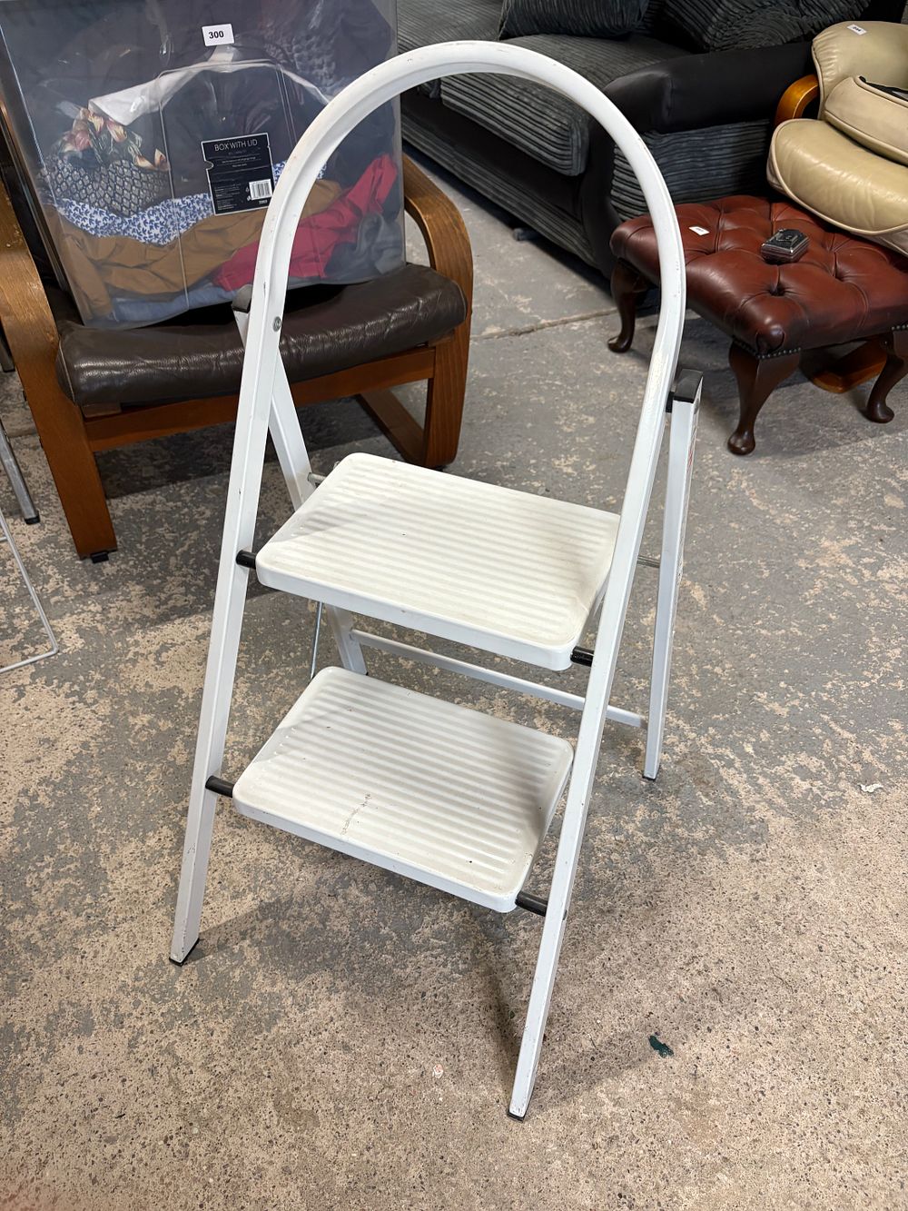 Lot 306: Small 2 Step Folding Ladder