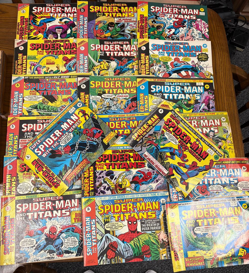 Lot 155: Twenty Super Spider-Man Comic Books