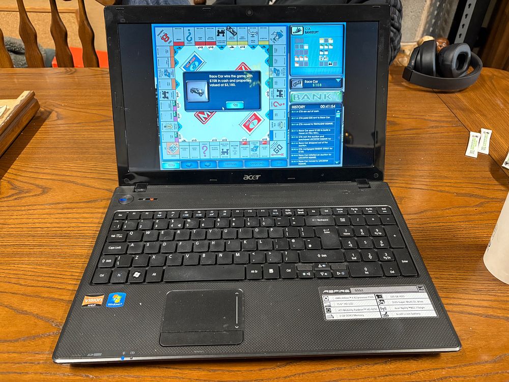 Lot 175: Acer Aspire Laptop Computer