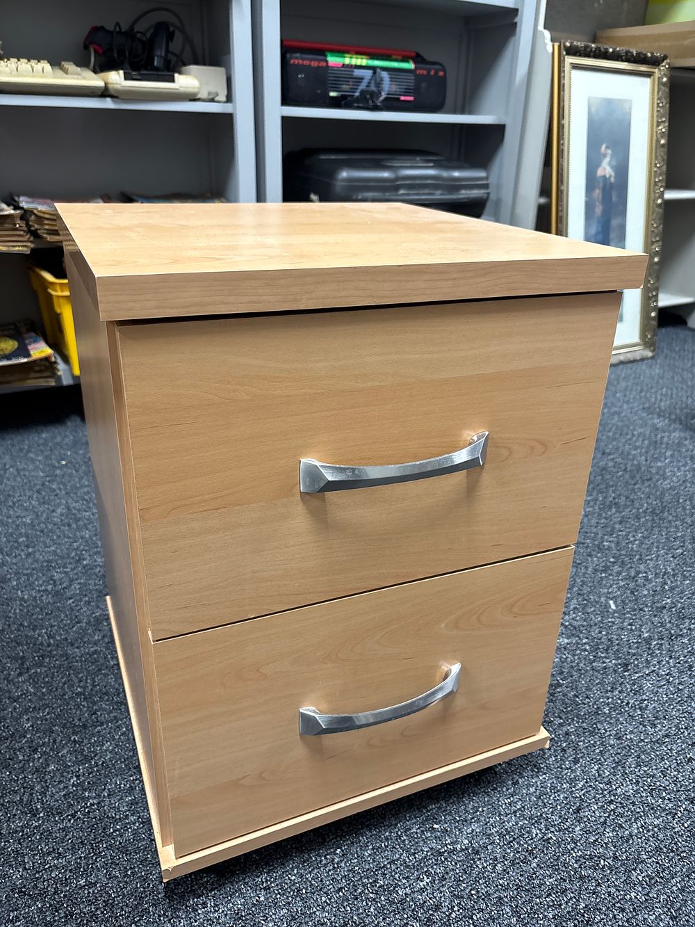 Lot 179: Modern 2 Drawer Cabinet