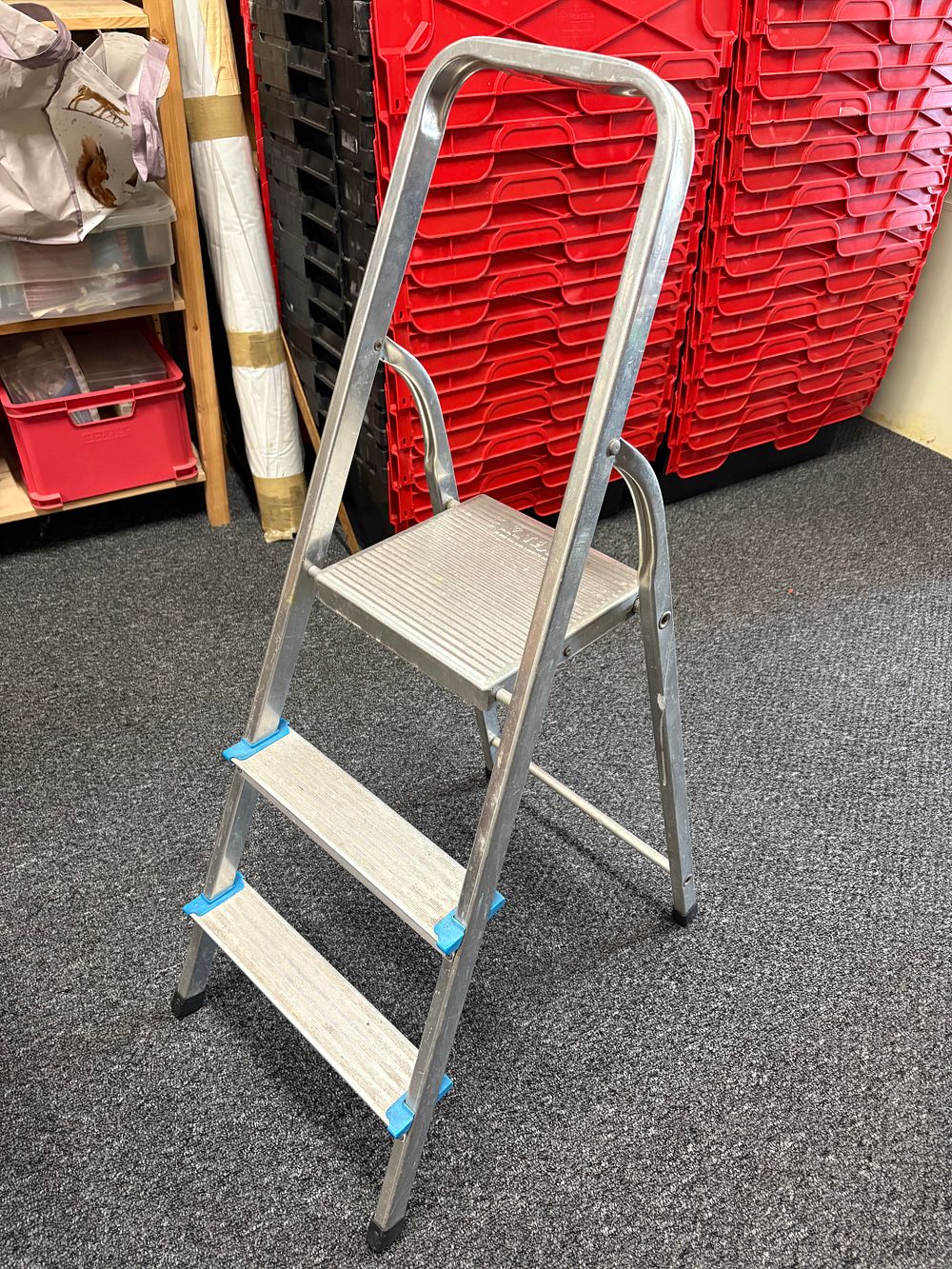 Lot 189: Texas Aluminium Stepladder