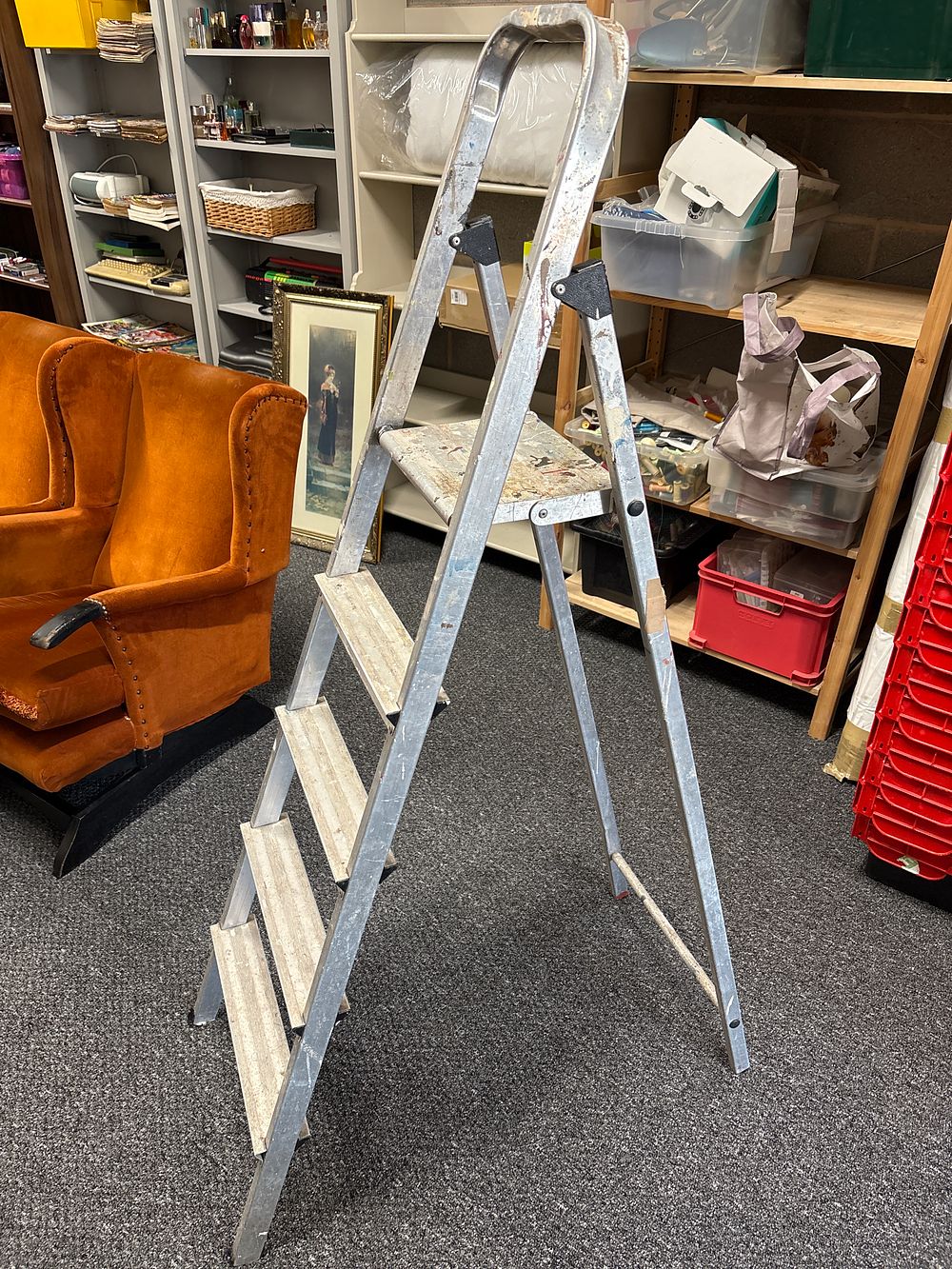 Lot 191: Aluminium Step Ladder