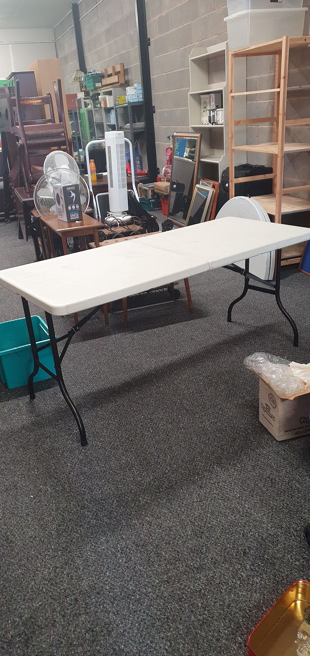 Lot 160: Folding stall table