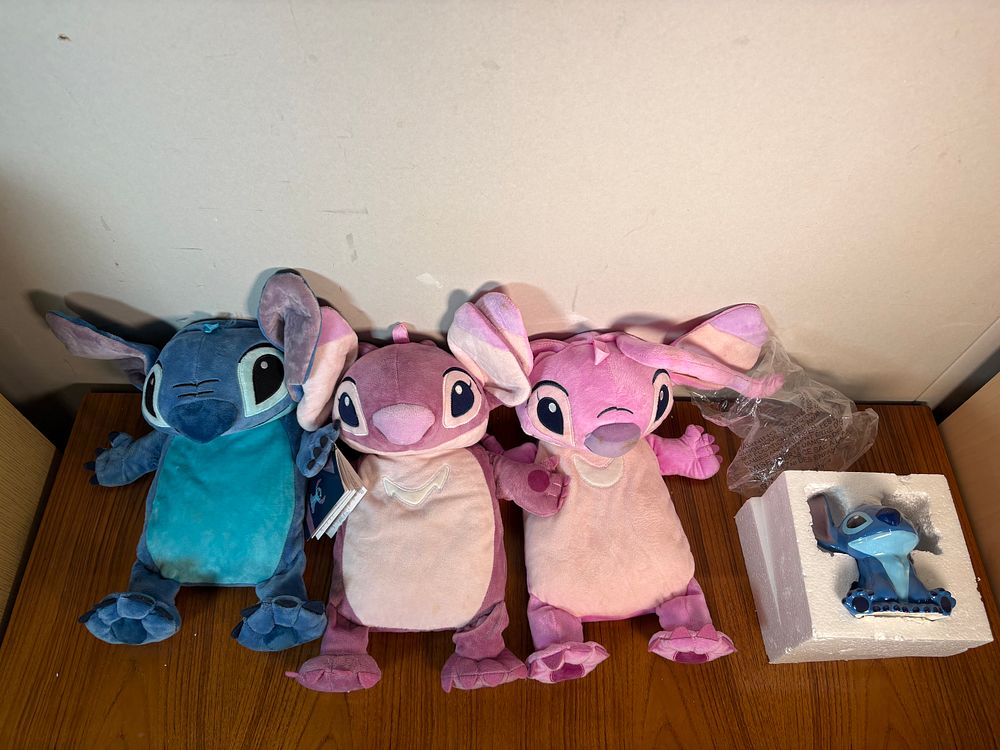 Lot 164: Disney Stitch Items