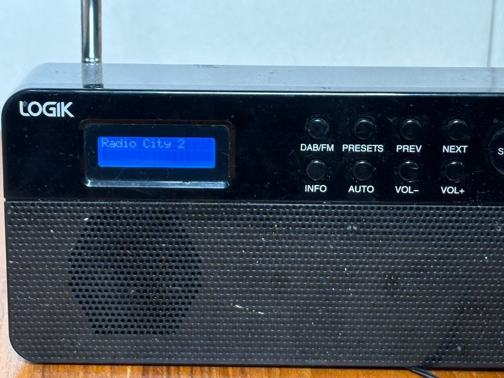 Lot 171: Logik DAB/ FM Radio. With power lead