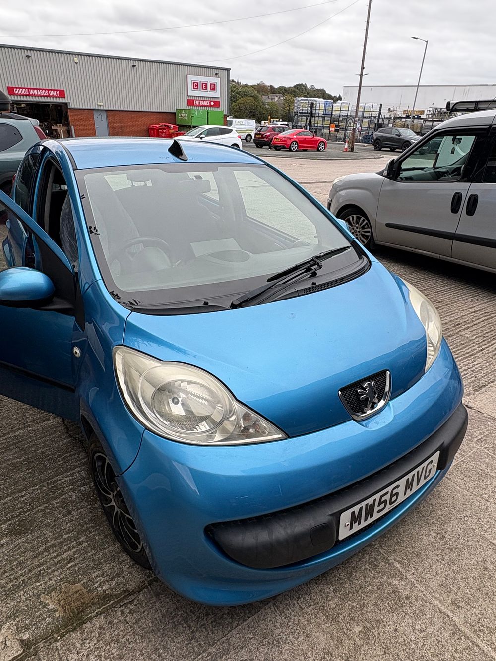 Lot 177: Peugeot 107 4 Door Reserve £600