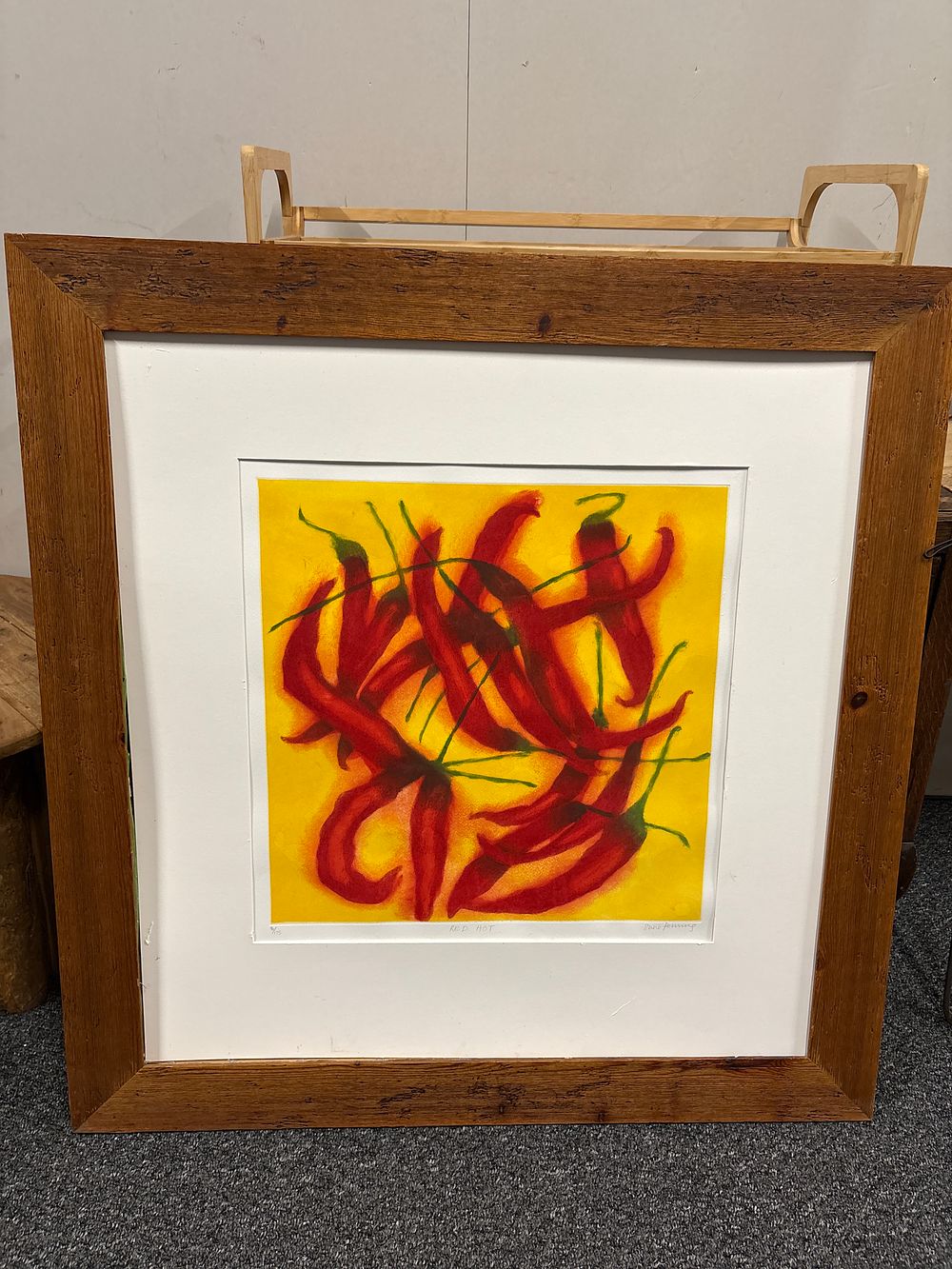Lot 201: Large Signed Limited Edition Print