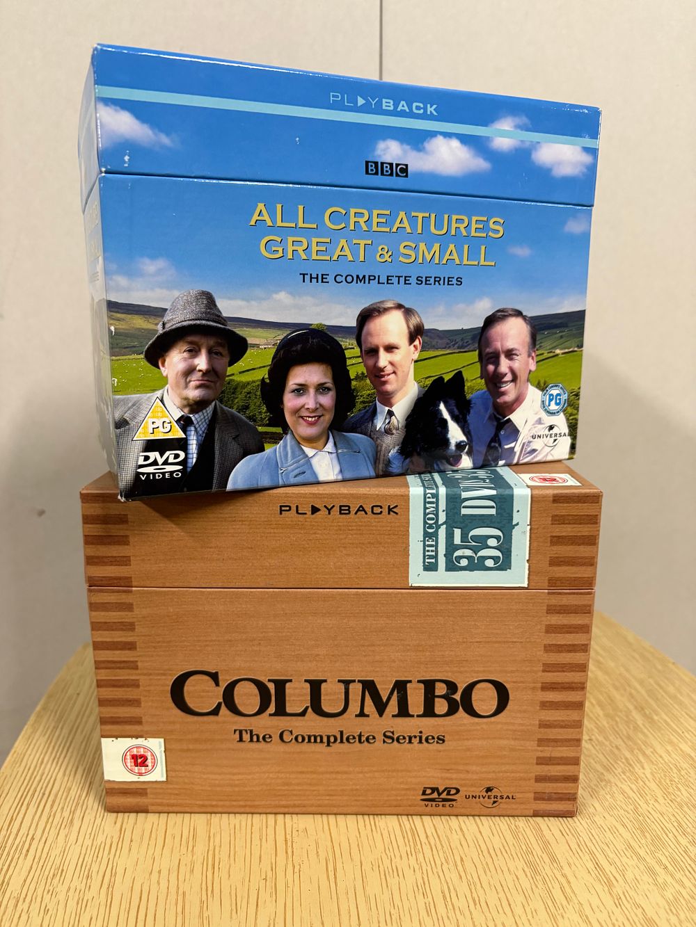 Lot 202: Two Box Sets of DVDs