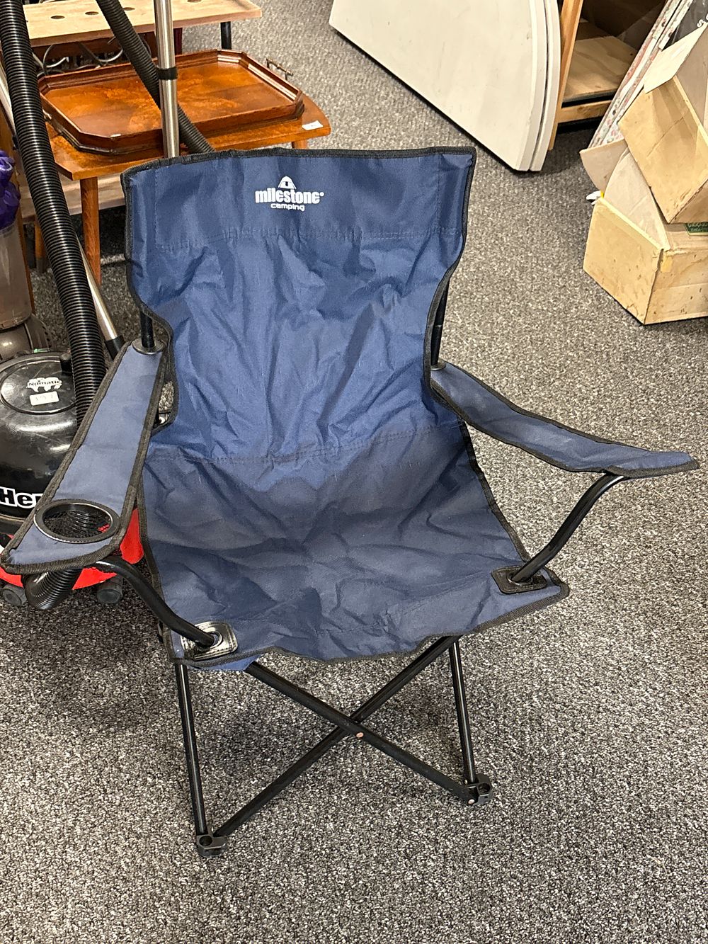 Lot 207: Folding Camp Chair with storage bag