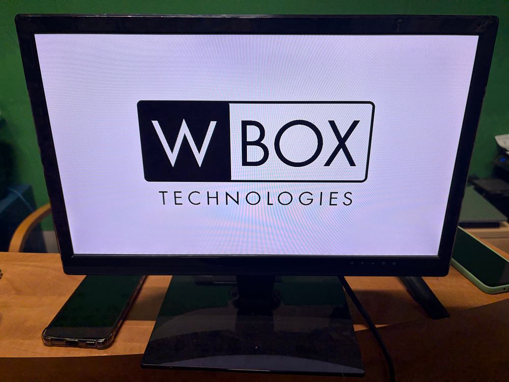 Lot 184: WBOX HDMI Monitor