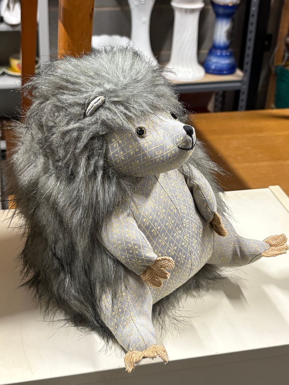 Lot 190: A bloody horrible hedgehog Door Stop